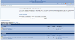 Desktop Screenshot of forums.sailordream.com